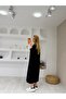 Modal Textured Long-Sleeved Dress - 4