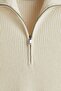 Regular Fit Zip-top wool polo jumper - 6