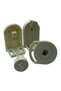 27-Piece Cream Chain Mechanism and Plastic Peg Foot Set - 3