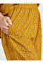 Geo Longline Cotton Shirt and Wide Leg Pyjama Set - 5
