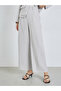 Women Grey Blazer and Wide Leg Pants Co-Ords - 4