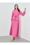 Women Pearl Embellished Top and Maxi Skirt Co-Ords - 3