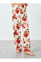 Women Solid Cami Top and Floral Printed Pyjama Set - 4