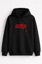 Dexter Series Printed Men's Women's Children's Hooded Black Sweatshirt