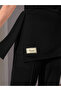 Women Black Tie-Waist Top and Trousers Co-Ords - 2