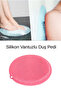 Silicone Bath Massage Pad with Suction Cup, Wall-Adhering Back Scrubber, Foot Brush, Washing Loofah - 2