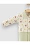 Baby Boy's Stylish Seasonal Romper with Pocket Detail and Collar, 3-6-9-12 Months, Snail Print - 3