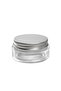 50 ml Plastic Metal Lid and 50 Cc Transparent Glass Cream Jar 2 Pieces - 3