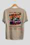 Araba Club Series 1 Back Printed Beige Oversize T-Shirt 100% Cotton Men Women