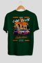 Araba Club Series 24 Back Printed Green Oversize T-Shirt 100% Cotton Men's Women's