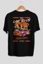 Araba Club Series 39 Back Printed Black Oversize T-Shirt 100% Cotton Men's Women's
