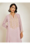 Women Crystal Embellished Jalabiya - 2