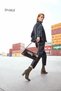 Wrinkled Textured Brown Shk305 Faux Leather, Special Lock Magnet Hand, Arm and Shoulder Bag - 8