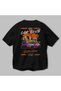Araba Club Series 24 Back Printed Black Oversize T-Shirt 100% Cotton Men's Women's - 3