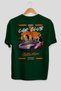 Araba Club Series 36 Back Printed Green Oversize T-Shirt 100% Cotton Men Women