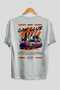 Araba Club Series 1 Back Printed White Oversize T-Shirt 100% Cotton Men's Women's