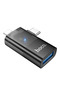 محول UA36E 2 في 1 من نوع Lightning و Type-C إلى USB 3.0 - أسود - 2