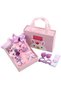 18-Piece Gift Bag Boxed Hair Clip Set - Girls' Star Bow Snap Rubber Clamps Hair Clips - 4