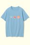 Women's Starfish Printed Oversize T-Shirt - 2