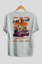 Araba Club Series 4 Back Printed White Oversize T-Shirt 100% Cotton Men Women