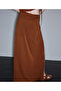Contrast Piping Maxi Skirt - 6