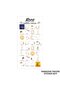 Ramadan Themed Advent Calendar Sticker Set - Decorative 30-Day Calendar Event Sticker Set