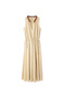 Contrast Collar Poplin Dress - 3