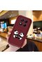 Silicone Material Anti-Knock Phone Case Compatible with Redmi Note 14 Pro 4g Panda Pattern