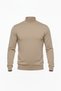 Men's Half Turtleneck Solid Sweater - 4