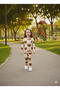 Girl's Cotton Long Sleeve Casual Two-Piece Set (Pajama Set)