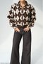 Women's Zippered Hooded Knitwear Cardigan - 2