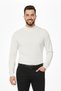 Men's Half Turtleneck Solid Sweater