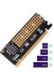 4390 M.2 Nvme Ssd Ngff to Pcie 3.0 X16 Adapter m Key Card Converter Converter - 2