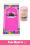 # Namaza First Step Prayer Mat with Pink Prayer Beads and Medina Visual Photography Camera Gift Prayer Mat - 2