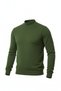 Men's Half Turtleneck Solid Sweater - 4