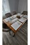 French Lace Linen Textured American Set -8 People, 9 Pieces - 3