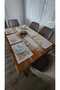 French Lace Linen Textured American Set -8 People, 9 Pieces