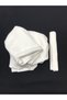Ribbed Fleece-Lined 3-Thread Fabric Ecru, Piece 80X180 cm