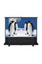 Portable Pull-Up Floor Projector Screen 100 inch – Compact, Lightweight with Stable Floor Base - 4