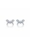 Luxury Zircon Stone Bowknot Silver Color Earrings – Tarnish-Resistant, Anti-Allergic, Stylish Design - 6