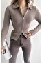 Zippered Slim Fit Louise Cardigan - 3