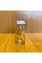 5pcs multi-purpose transparent mini glass bottle essential oil bottle with lid bottle decorative 5x15ml - 3