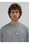 Men's Oversize Printed Short Sleeve T-Shirt - 4