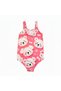 Girls' Swimsuit Pink Dog Printed Pattern Comfortable Quick Drying Swimwear Sea Pool Beach Swimsuit - 4