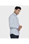 BenSherman Blue Solid Men Casual Shirts - 3
