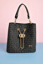 Women's Long Crossbody Bag with 3 Compartments, Shoulder & Hand Bag (24X17 cm) - 5