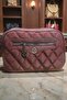 Women's Quilted Crossbody Bag Waterproof Buzzy Fabric Zippered 3 Compartment Shoulder Bag - 3