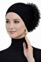 Seamless Silicone Ruffled Bonnet, Non-Slip Bonnet, Shawl Bonnet, Scarf Bonnet, Hijab Bonnet, Viscose Bonnet - 2