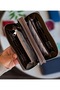 Genuine Leather Handbag with Phone Compartment and Money Portfolio, 100% Handmade - 5