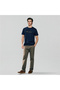 Men’s Slim Fit Cotton Signature Print Tee - 8